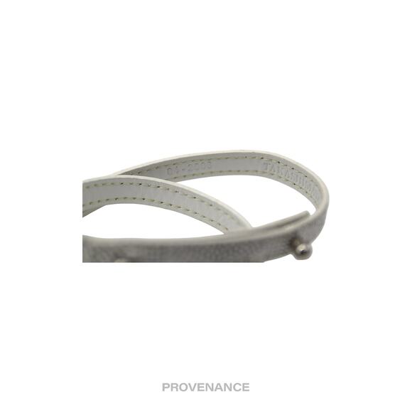 🔴 Goyard Double Wrap Bracelet - White Goyardine - Picture 4 of 6